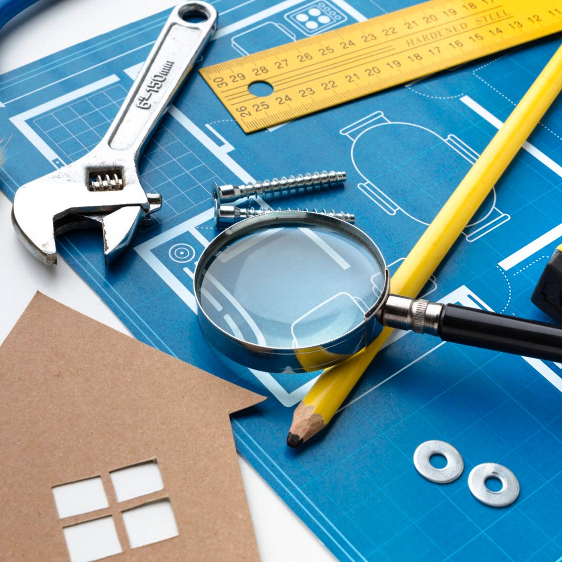 blue-print-house-with-cardboard-design